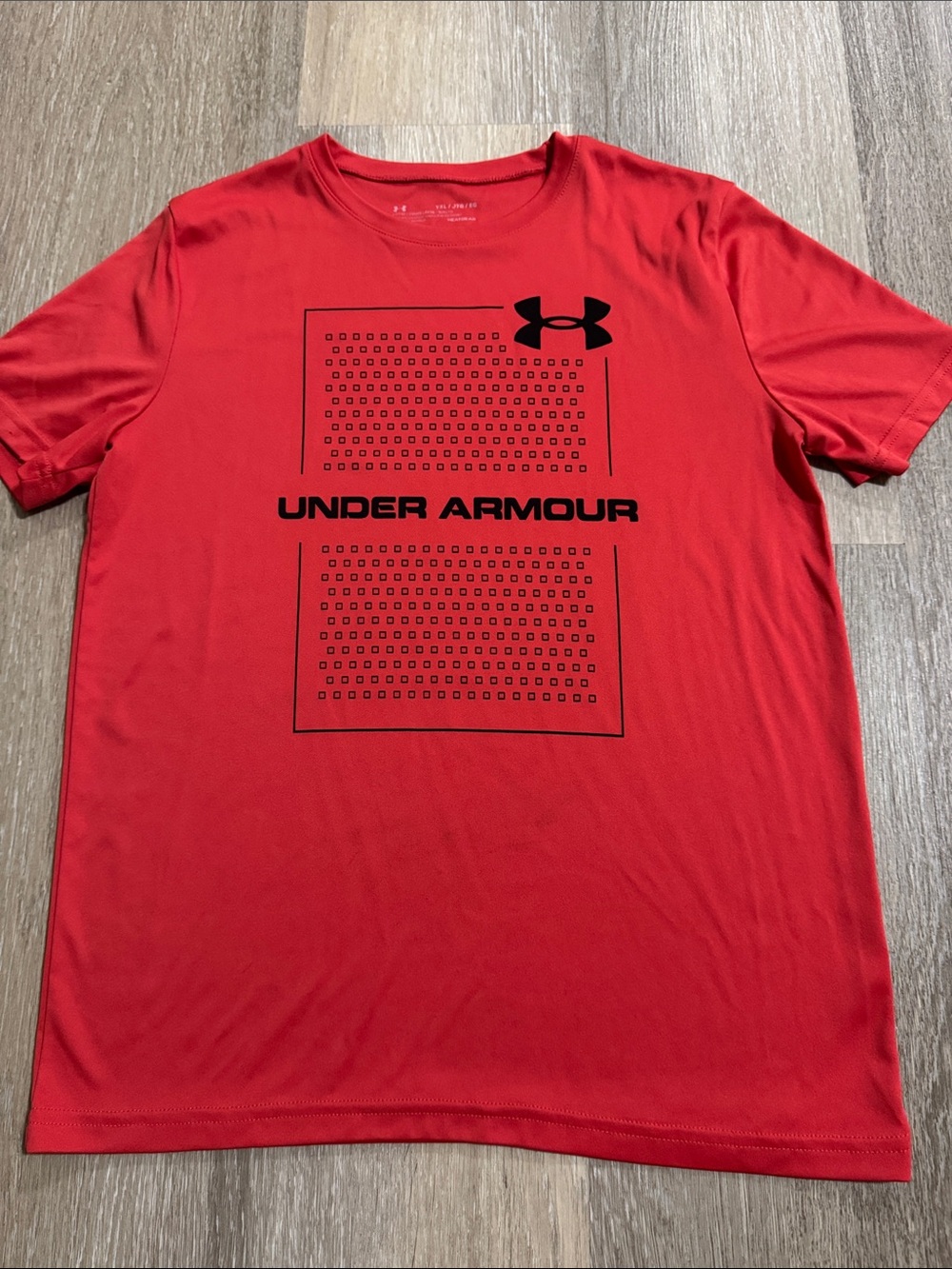 Under Armour Red Short-Sleeve Graphic Performance Tee